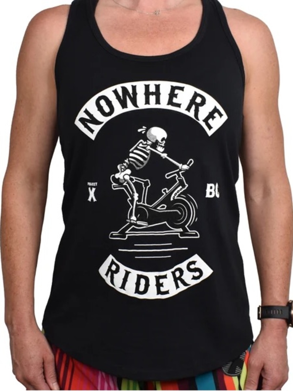 WOMENS XXL NOWHERE RIDERS RACERBACK TANKTOP PROJECT X